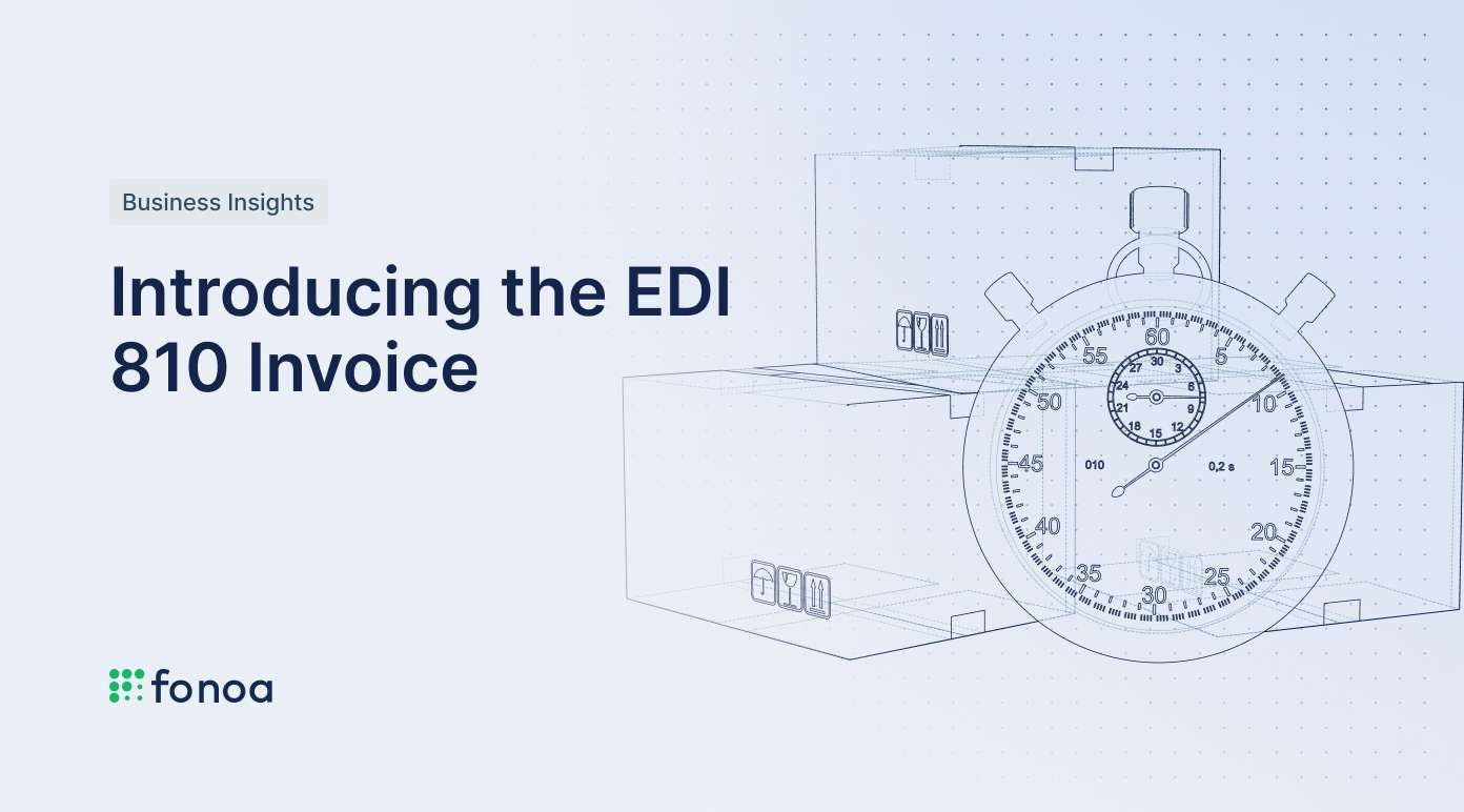 Introducing the EDI 810 Invoice