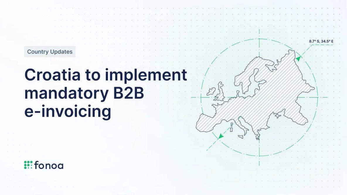 Croatia to implement mandatory B2B e-invoicing