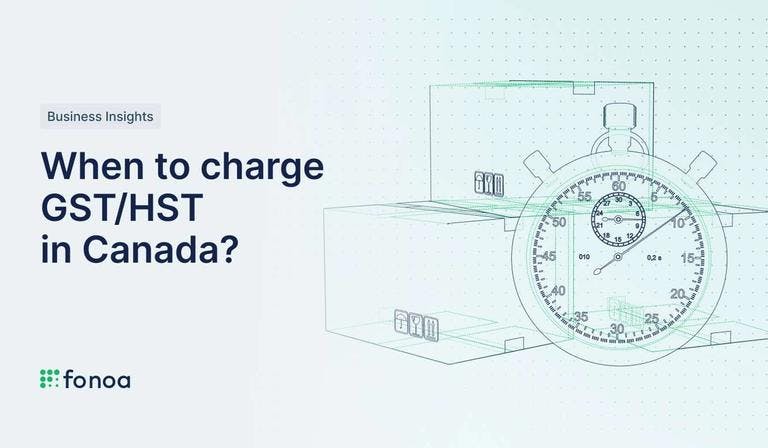 When to charge GST/HST in Canada?