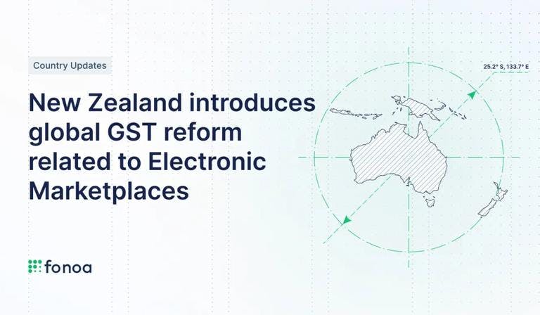 New Zealand introduces global GST reform related to electronic marketplaces